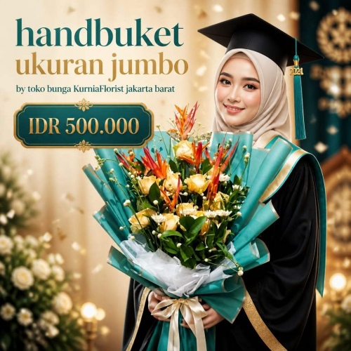 promo buket wisuda jumbo