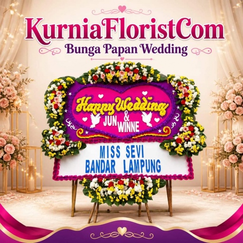 BUNGA PAPAN WEDDING KFBPW0612