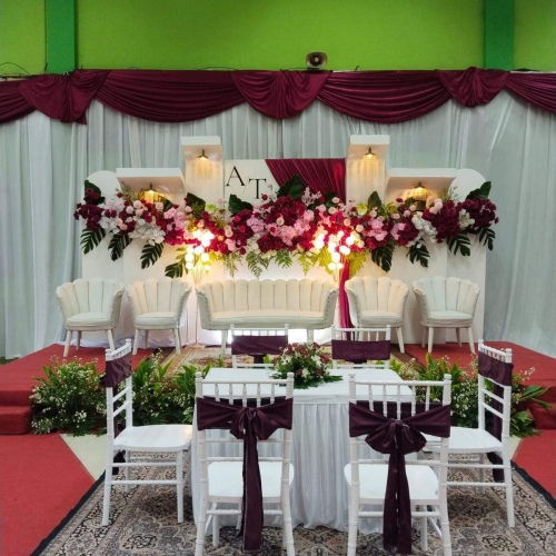 dekor pelaminan wedding